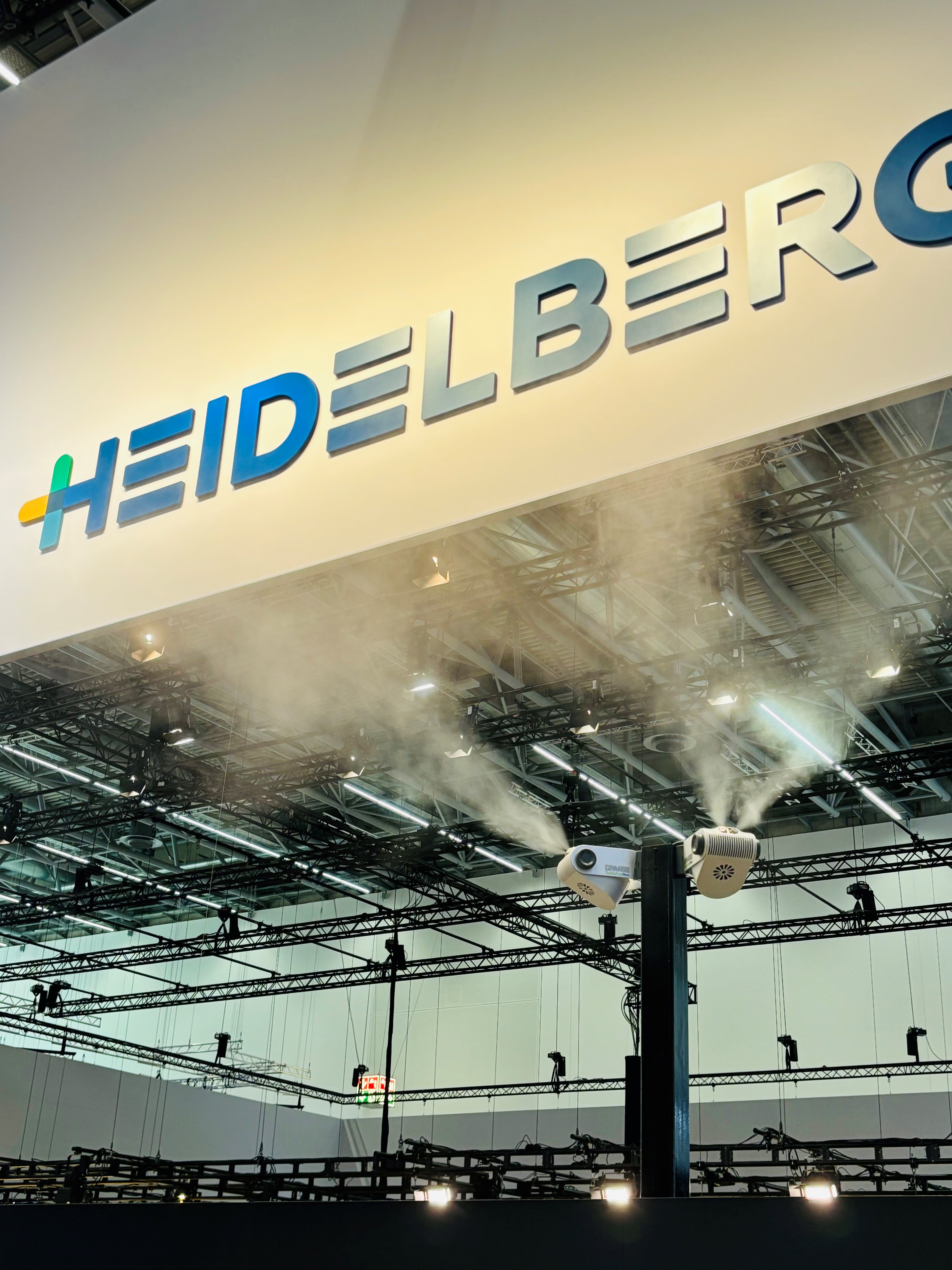 Das Condair System TurboFog Neo bei Heidelberg in der Halle 1