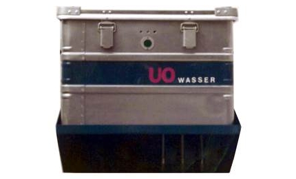 DRAABE Eigenentwicklung des Reinwasser-Containers DRAABE Eigenentwicklung des Reinwasser-Containers